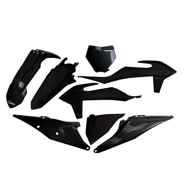 UFO Complete Body Kit KTM SX/SXF 125-450 - 2019-2022 - Various Colours - Black - UFO PLast