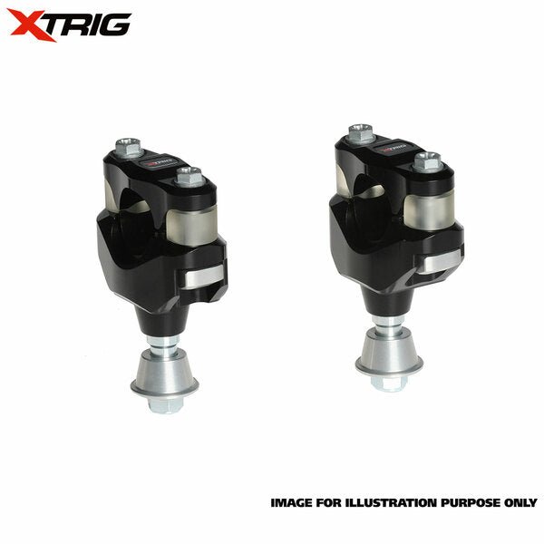 Xtrig Bar Mount Kit (OEM PHDS Rubber) Honda CR/CRF Size 28.4mm Bar Diameter - XTRIG