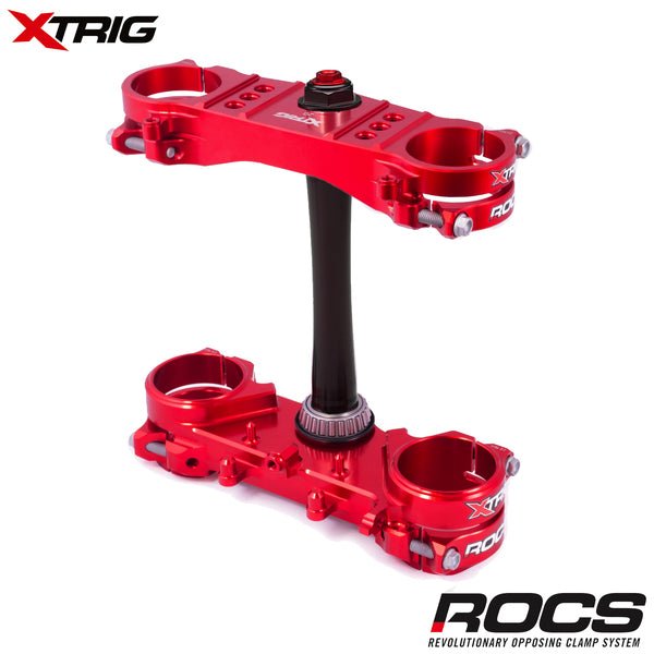 Xtrig ROCS Pro (Red) Gas Gas MC/EC 22 KTM SX/SXF 13-22 Husqvarna TC/FC 14-22 (OS 20-22mm) - XTRIG